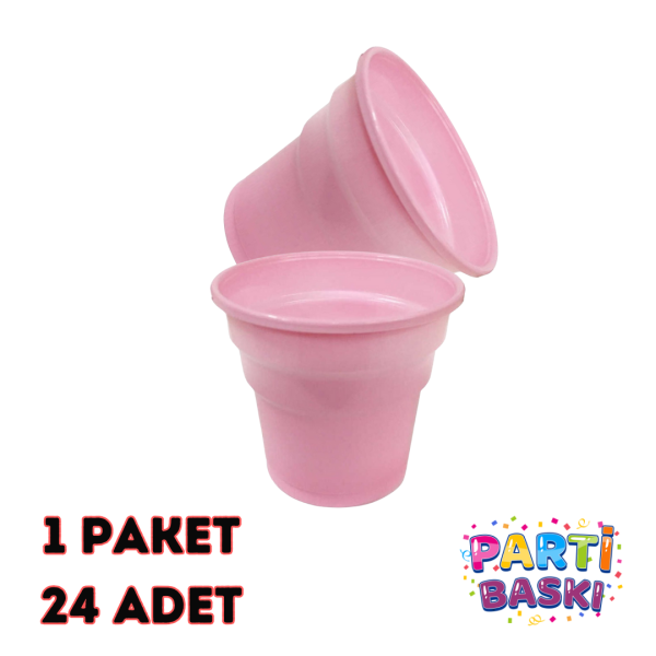 pembe plastik bardak toptan