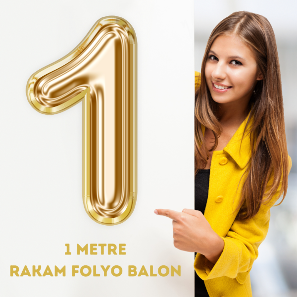 1 yaş folyo balon